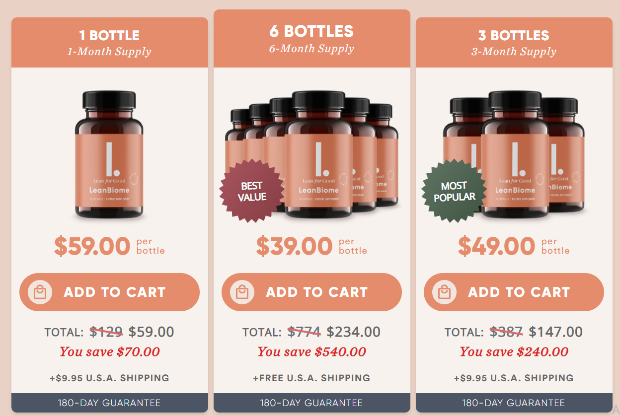 Buy LeanBiome special price